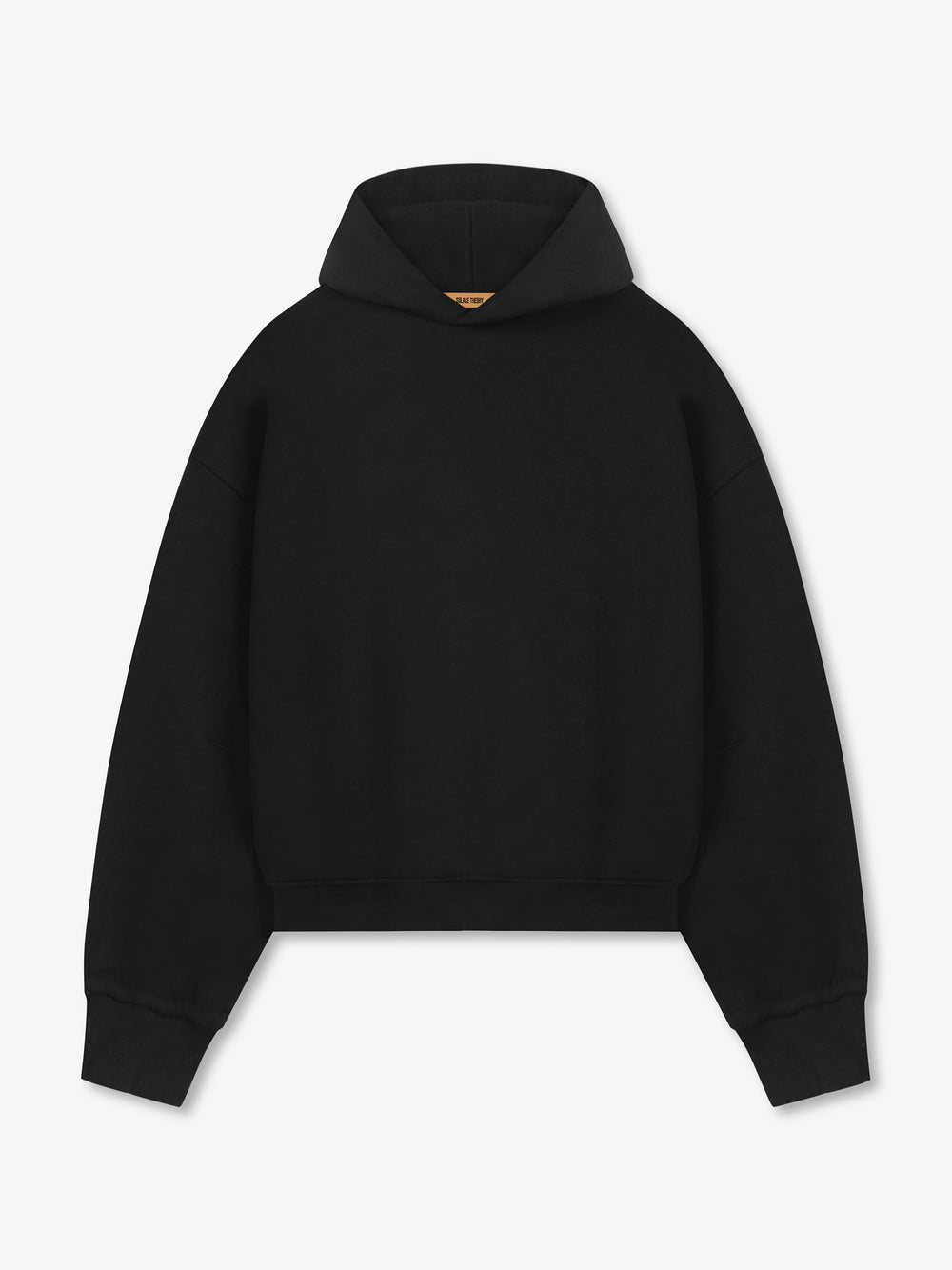 THE HOODED SWEATSHIRT - BLACK